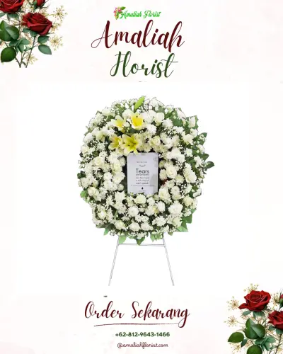 Krans Bunga Duka Cita kademangan